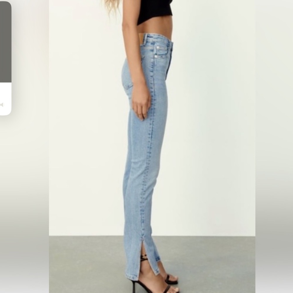 Zara split slim jeans - Picture 2 of 6